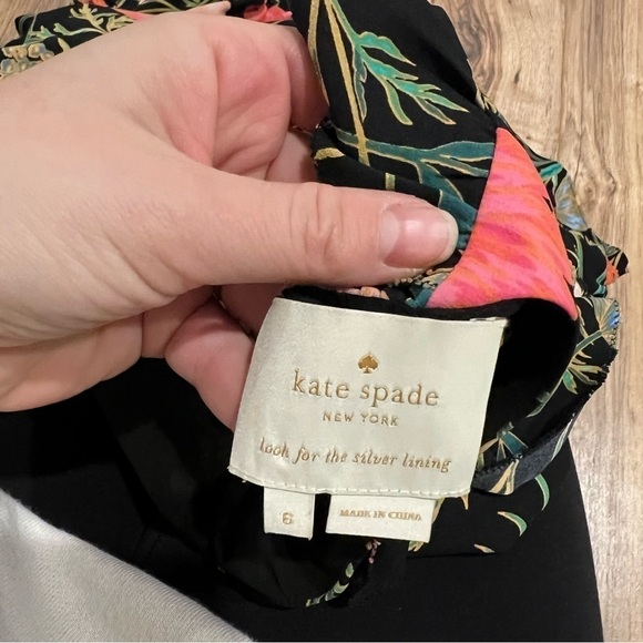 KATE SPADE New York Blossom Cold Shoulder Dress - Picture 9 of 10